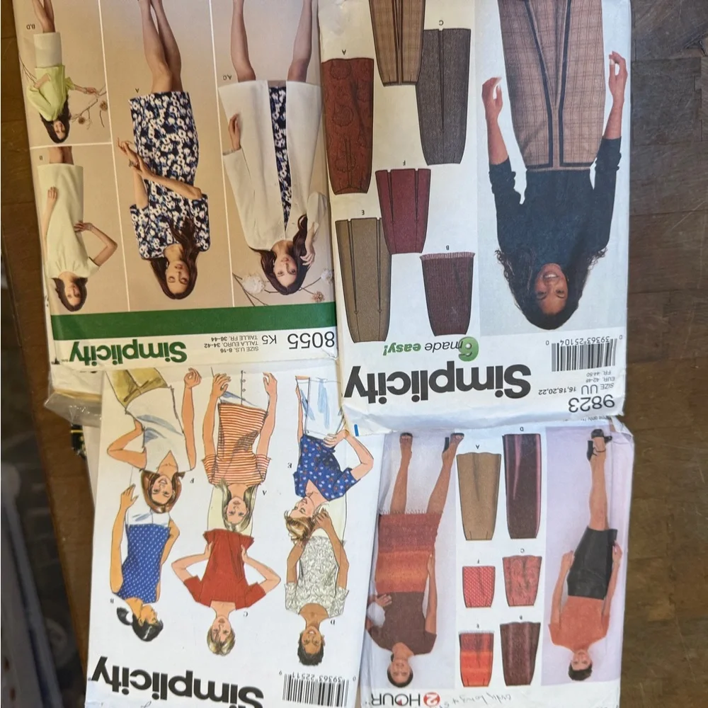 22 Vintage Simplicity Sewing Pattern Women’s Homemade Clothing - Picture 8 of 13